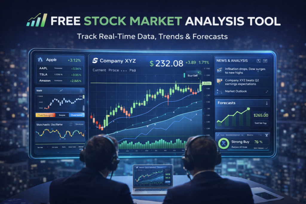 Free Stock Market Analysis tool