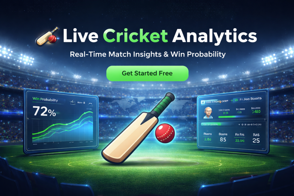 Free Cricket Match Analysis Tool